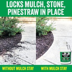 B3C Fuel Solutions Mulch Stay Mulch Glue 14-128-1 128 oz Stone Glue Preservative