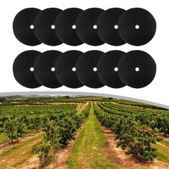 Tree Mulch Rings with Garden Stakes Premium Protection for Plants 12pcs/Pack