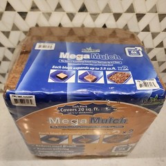 Planters’ Pride PlantBest Mega Mulch Brown Cocoa Shell Decorative Soil Cover 2.5