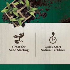 Organic Indoor Potting Mix 8 qt. Soil Protects Against Over/Under Watering, for