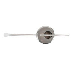 Stainless Steel Silver Colored Watering Can 1/2 Gallon Long Spout Watering Po…