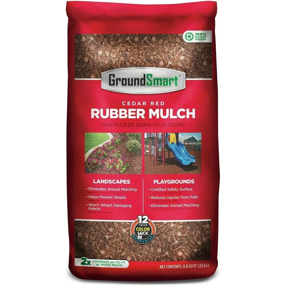 Rubber Mulch Cedar Red