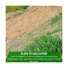 Farm Plastic Supply – Erosion Control Blanket – Straw Garden and Landscape Co…