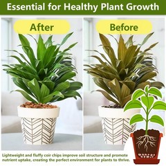 Legigo 1.1 LB Coco Coir Chips for Plants- 100% Organic Coconut 1 Pack