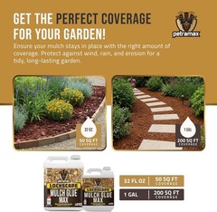 Mulch Glue for Landscaping Rocks Max Concentrate Weed Barrier Pea Gravel Binder