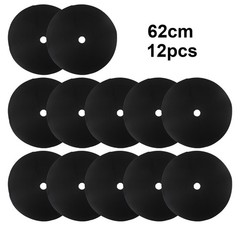 Tree Mulch Rings with Garden Stakes Premium Protection for Plants 12pcs/Pack