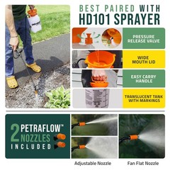 Lockscape Ultra Mulch Glue for Landscaping, 1 Gallon | Lasts Up to 2 Years, N…