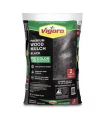 Vigoro Premium Brown Wood Mulch 2 Cu Ft Bag Shredded Landscaping Cover