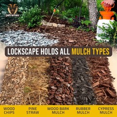 Petra Max Lockscape Mulch Glue for Landscaping -32 Oz – 32 OZ, Dries Clear