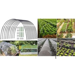 New High Quality Plant Support Connectors Fibreglass Tyres Garden Clamps