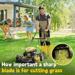 21 Inch Lawn Mower Blade – Mulching Blade for Cub Cade MTD Craftsman Troy Bil…
