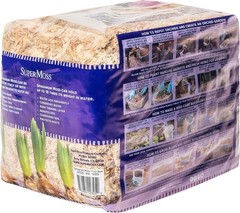 22325 Orchid Sphagnum Moss Dried, Natural, 1 Pound Mini Bale