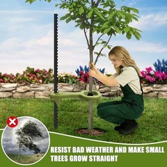 Tree Supports Young Trees, 2 PCS Tree Holder Stabilizer Support Green-2 PCS