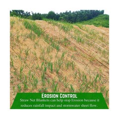 Farm Plastic Supply – Erosion Control Blanket – Straw Garden and Landscape Co…