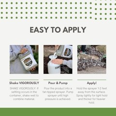 Mulch & Rock Bond – Binder for Mulch, Rock, Bark, & Pea Gravel, Safe 5 Gallon