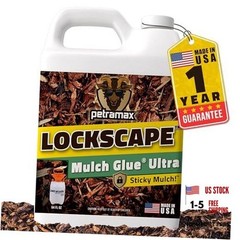 Lockscape for Landscaping Ultra Concentrated () – Lasts Up 64 Ounce Mulch Glue