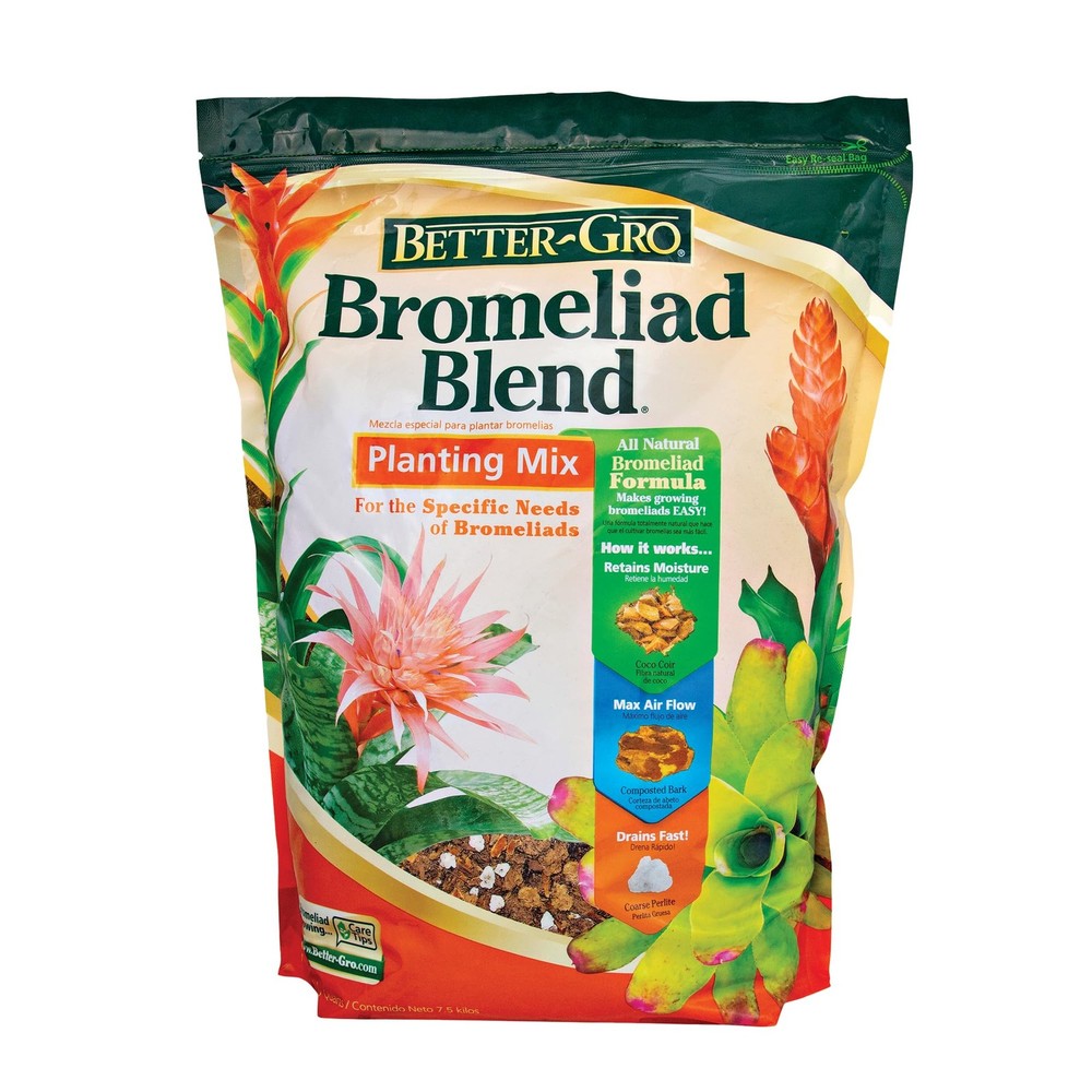 Better-Gro Bromeliad Blend 8 Quart 8 quarts, Brown