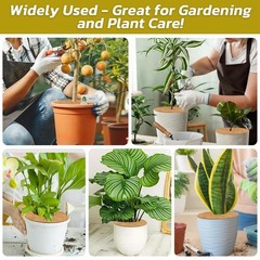 4pcs Coconut Fiber Mulch Ring Tree Plant Protector Mat, 11.8 Inch Natural Coc…