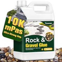 Rock Glue for Landscaping – Strong Pea Gravel Glue & Stone Glue Mulch 1 Gallon