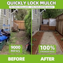 Mulch Glue for Landscaping with Sprayer, 1 1 Gallon Mulch Glue with Sprayer