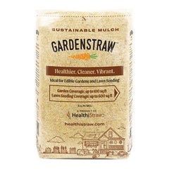 HealthiStraw GardenStraw, All-Natural, Sustainable Garden Straw Mulch, 3 cuft