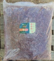 Mulch corteza color rojo