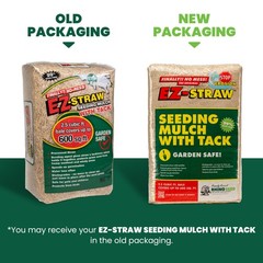 EZ Straw Seeding Mulch with Tack, 2.5 Cubic Feet (3 Pack)