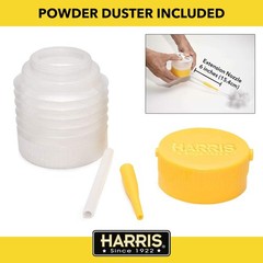 Harris Diatomaceous Earth Food Grade, 5lb with Powder w/ Duster, White