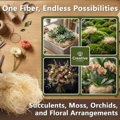 MAQIHAN Natural Coconut Husk Fiber – Organic Silk for White