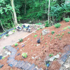 Covers up 125 Sq. Ft. Natural Longleaf Pine Needle Mulch Straw Roll for Landscap