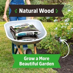 Back to the Roots 25.7qt (1 1 cubic ft Black Mulch, 1 Mulch