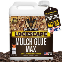 max Lockscape Mulch Glue for Landscaping Rocks Max Concentrate, Weed Barrier – N