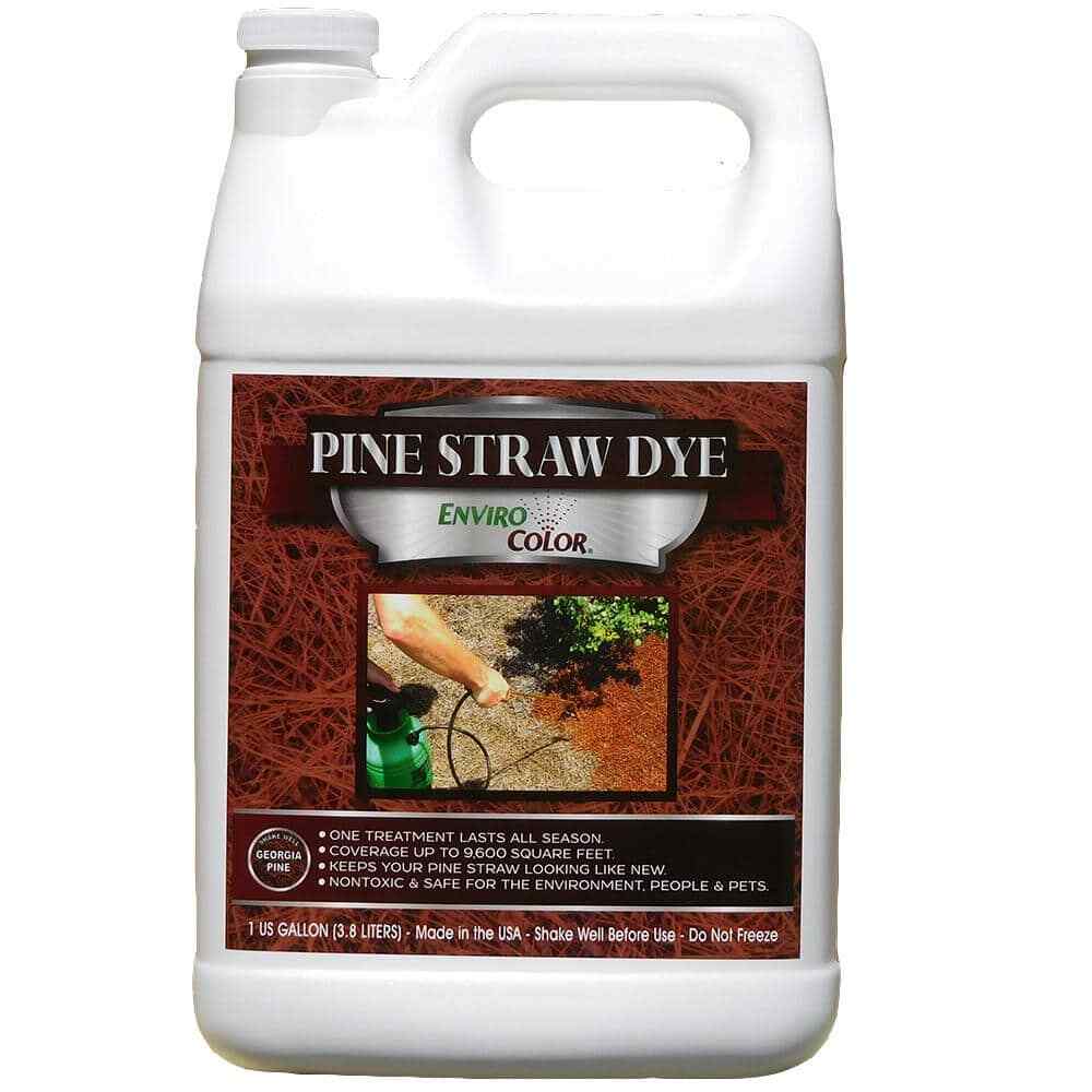 9,600 Sq. Ft. Georgia Pine Straw Treatment and Color Concentrate Safe for Plants