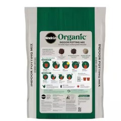Organic Indoor Potting Mix 8 qt. Soil Protects Against Over/Under Watering, for