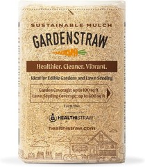 GardenStraw 3 cu ft Eco-Friendly Mulch – Clean, Water-Conserving & Effective