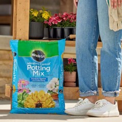 2-pack Moisture Control Potting Mix Soil . For Container Plants, Protects Agains