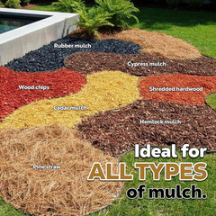 Mulch Anchor 5 Gallon Mulch Glue Spray for Landscaping Gravel Binder | Heavy