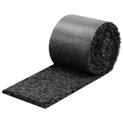 140×4.5in Rubber Mulch Edging Roll 0.5in Thick Garden Landscape Border