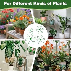 16PCS Plant Stem Support, Plant Stem Holder for Indoor Plants, Climbing green