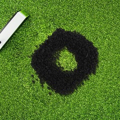 Reusable Rubber Infill Granules for Synthetic Turf Playground and Soccer Fields