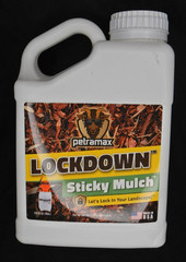 Lockdown Sticky Mulch Glue for Landscaping (1 Gal) Lasts Up to 2 Years Non-Toxic
