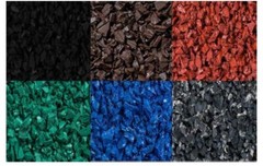 Playground Drainage Medium Rubber Mulch, 1 Quart Please Select The Color