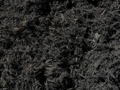 Black Gorilla Hair Mulch, Black Colored Shredded Redwood Mulch 42 Quarts
