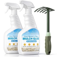 Vynlock Mulch Glue For Landscaping 64 Fl Oz Rock Glue Spray Fast-Drying Strong