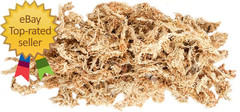 (22325) Orchid Sphagnum Moss Dried Natural 1 Pound Mini Bale