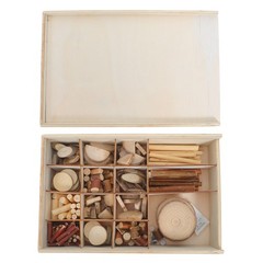 1 Set Handcrafted Wooden Slices for Crafts Natural Wood Embellishments Kit