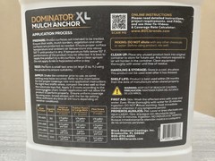 Dominator XL Mulch Anchor High-Performance Mulch Glue- 1 Gallon