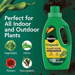 Miracle-Gro Organic Plant Food, 32 fl. oz. 1 Pack