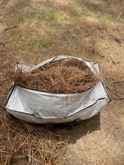 pine straw mulch (10 pound bags) harvested from the forest floors of Tennessee