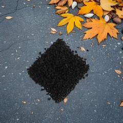 Reusable Rubber Infill Granules for Synthetic Turf Playground and Soccer Fields